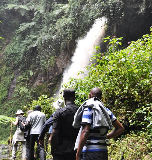 Kamiranzovu-waterfall-in Nyungwe National Park