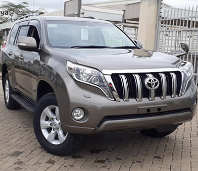 Kigali Car Rentals with Prado Land Crusier for Safaris in Rwanda