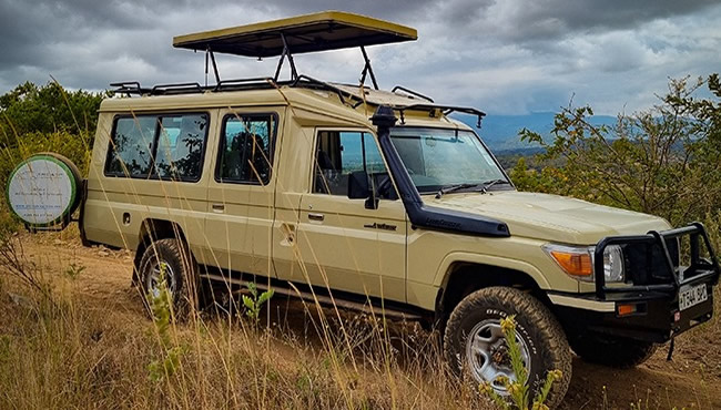 car hire with driver in Rwanda for safaris