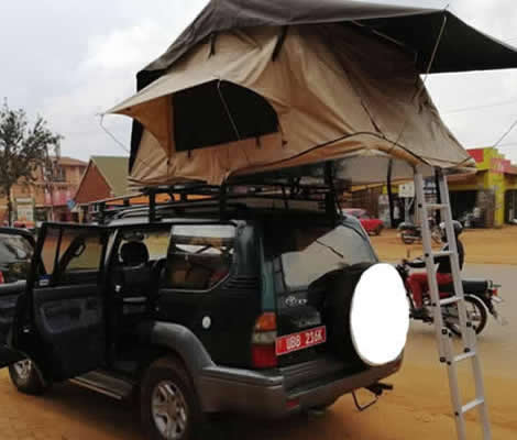 4x4 roof top tent Jeep and Camping self drive safaris plus one way rentals